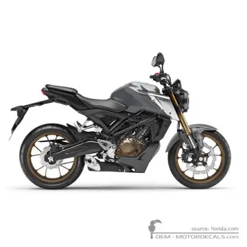 Honda CB125R 2021 - Pearl Smoky Gray