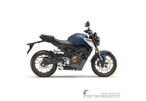 Naklejki do Honda CB125R 2022 • Honda Naklejki OEM