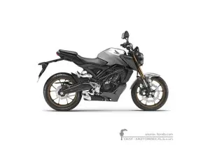 Aufkleber für Honda CB125R 2023 • Honda OEM-Aufkleber