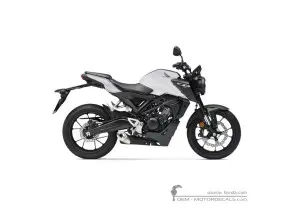 Aufkleber für Honda CB125R 2024 • Honda OEM-Aufkleber