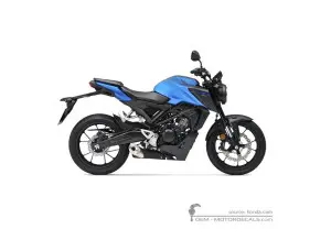 Aufkleber für Honda CB125R 2025 • Honda OEM-Aufkleber