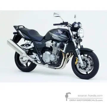 Honda CB1300 2005 - Negro - Darkness Black Metallic