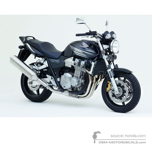 Decals for Honda CB1300 2005 - Black • Honda OEM Decals