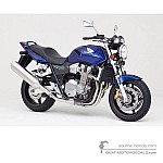 Honda CB1300 2005 - Blue
