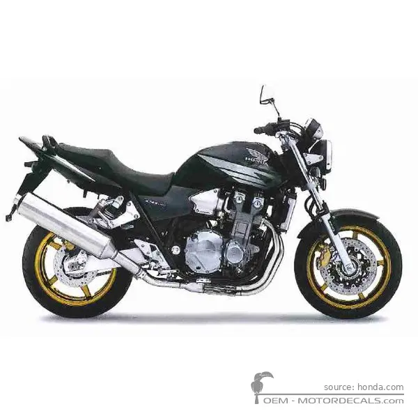 Honda CB1300 2007 - Darkness Black Metallic