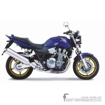 Honda CB1300 2007 - Pearl Heron Blue
