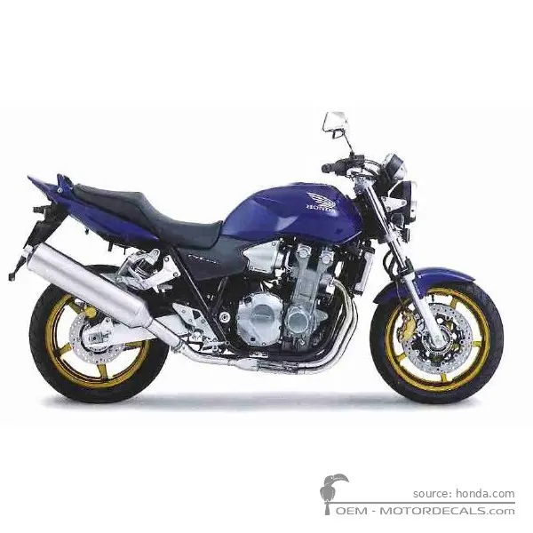 Honda CB1300 2007 - Pearl Heron Blue