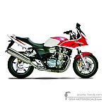 Honda CB1300S 2005 - Wit