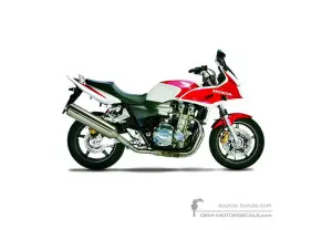 Stickers voor Honda CB1300S 2005 - Wit • Honda OEM Stickers