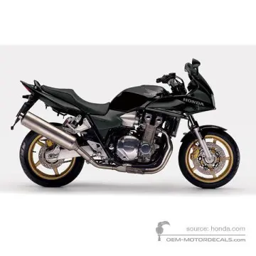 Honda CB1300S 2007 - Black - Darkness Black Metallic