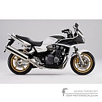 Honda CB1300S 2009 - Schwarz Weiß