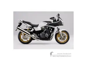 Decals for Honda CB1300S 2009 - Black White • Honda OEM Decals