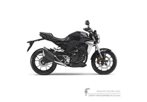 Aufkleber für Honda CB300R 2018 - Schwarz • Honda OEM-Aufkleber