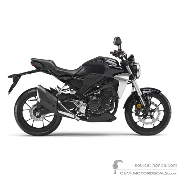 Honda CB300R 2019 - Black - Black