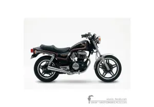 Decals for Honda CB450 NIGHTHAWK 1982 • Honda OEM Decals