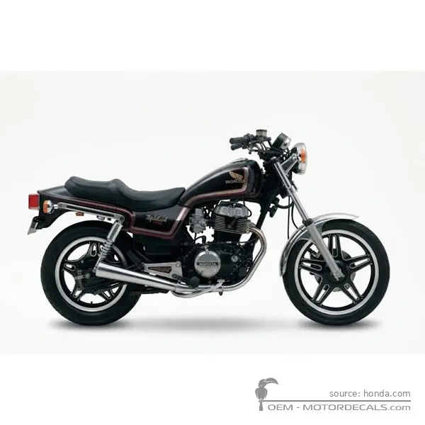 Honda CB450 NIGHTHAWK 1982 - Cosmo Black Metallic
