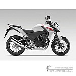 Honda CB500F 2014 - White