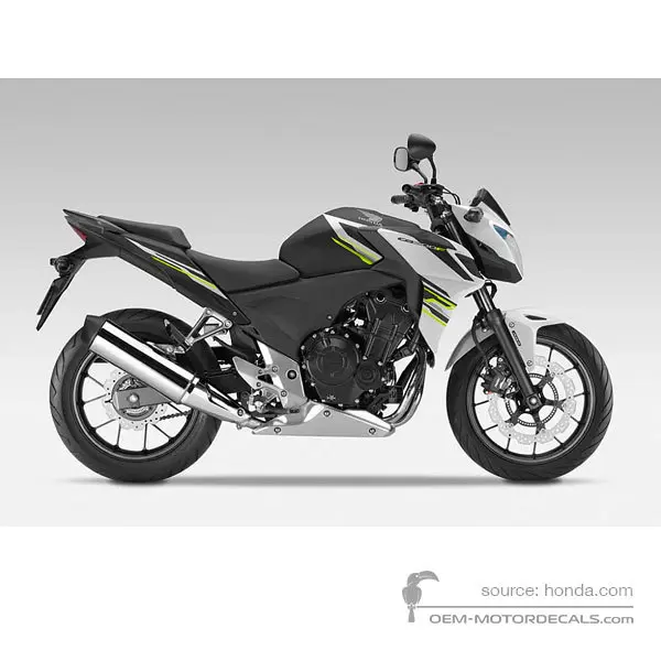 Honda CB500F 2015 - Negro - Mat Gunpowder Black Metallic