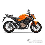 Honda CB500F 2016 - Naranja