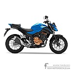 Honda CB500F 2018 - Blue