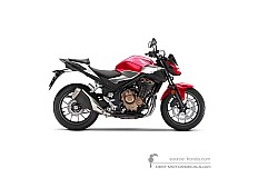 Pegatinas para Honda CB500F 2019 - Rojo • Honda Pegatinas OEM
