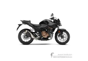 Adesivi per Honda CB500F 2021 - Nero • Honda Adesivi OEM