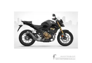 Stickers voor Honda CB500F 2022 - Zwart • Honda OEM Stickers