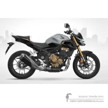 Honda CB500F 2022 - Grijs - Pearl Smoky Gray
