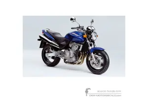 Naklejki do Honda CB600F HORNET 1998 - Niebieski • Honda Naklejki OEM