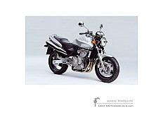 Autocollants pour Honda CB600F HORNET 1998 - Argent • Honda Autocollants OEM