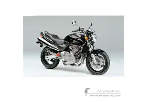 Stickers voor Honda CB600F HORNET 2000 - Zwart • Honda OEM Stickers