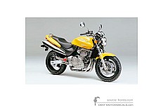 Stickers voor Honda CB600F HORNET 2000 - Geel • Honda OEM Stickers