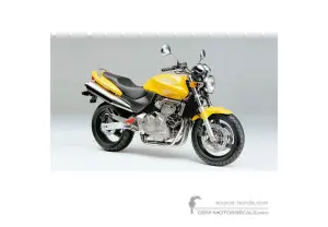 Stickers voor Honda CB600F HORNET 2000 - Geel • Honda OEM Stickers