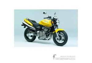 Decals for Honda CB600F HORNET 2001 - Yellow • Honda OEM Decals