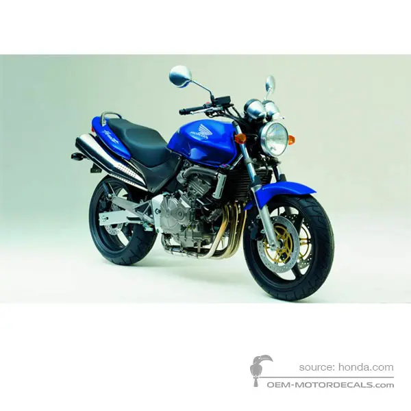 Honda CB600F HORNET 2002 - Blau - Candy Xenon Blue