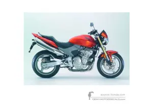 Stickers voor Honda CB600F HORNET 2005 - Oranje • Honda OEM Stickers