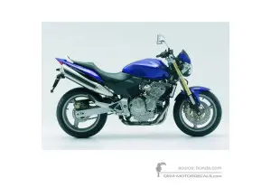 Stickers voor Honda CB600F HORNET 2006 - Blauw • Honda OEM Stickers