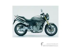 Stickers voor Honda CB600F HORNET 2006 - Grijs • Honda OEM Stickers