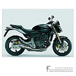 Honda CB600F HORNET 2008 - Negro