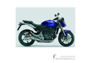 Pegatinas para Honda CB600F HORNET 2007 - Azul • Honda Pegatinas OEM