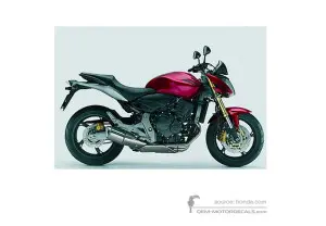Pegatinas para Honda CB600F HORNET 2007 - Rojo • Honda Pegatinas OEM