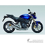 Honda CB600F HORNET 2008 - Bleu