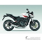 Honda CB600F HORNET 2009 - White