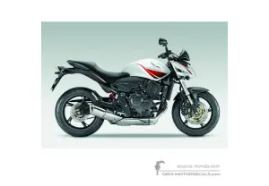 Stickers voor Honda CB600F HORNET 2009 - Wit • Honda OEM Stickers