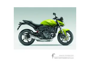 Autocollants pour Honda CB600F HORNET 2010 - Jaune • Honda Autocollants OEM