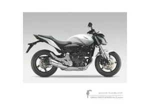Stickers voor Honda CB600F HORNET 2011 - Wit • Honda OEM Stickers