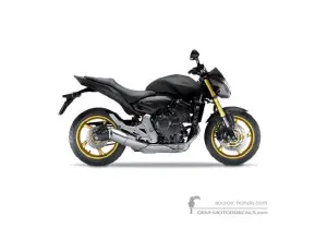 Stickers voor Honda CB600F HORNET 2013 - Grijs • Honda OEM Stickers