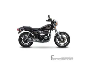 Decals for Honda CB650 NIGHTHAWK 1982 • Honda OEM Decals