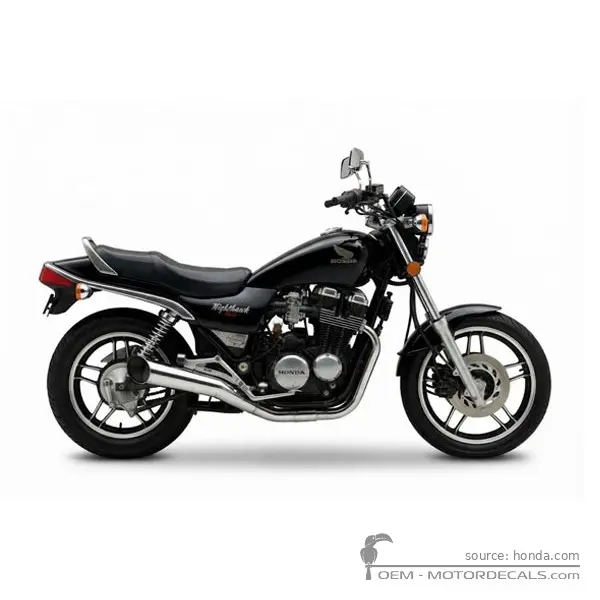 Honda CB650 NIGHTHAWK 1984 - Black