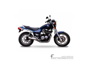 Decals for Honda CB650 NIGHTHAWK 1985 • Honda OEM Decals